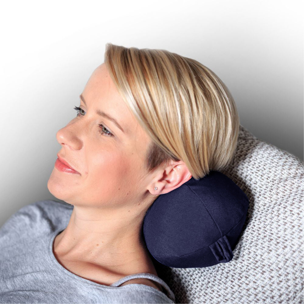 Peanut pillow for neck pain