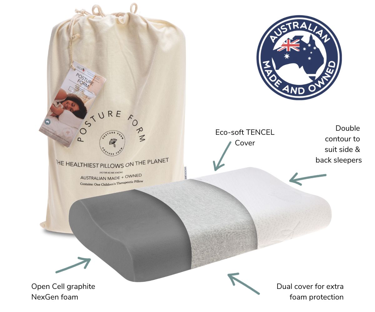 Posture Form Ergonomic Childs Pillow Posture Form Pillows